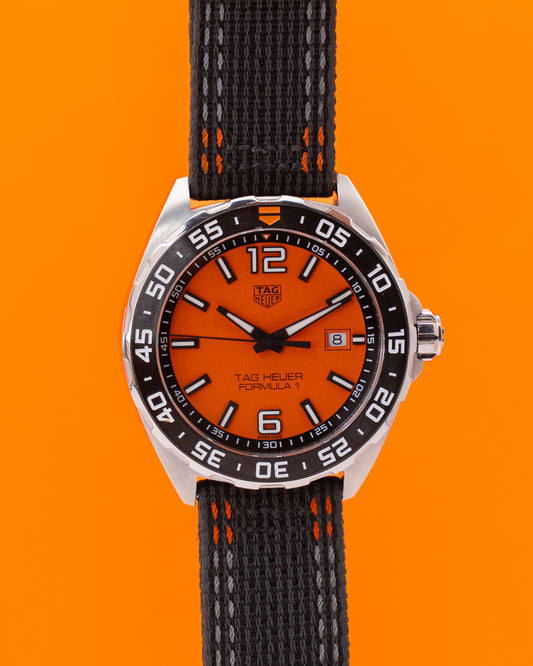 Tag Heuer Formula 1 43mm WAZ101A.FC8305 Quartz Orange Dial