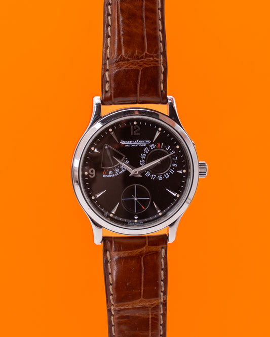 Jaeger LeCoultre Master Control 37mm 140.8.93.S Black Dial