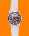 MB&F Legacy Machine Perpetual Steel Salmon 44mm 03.SL.S Manual Wind 2025