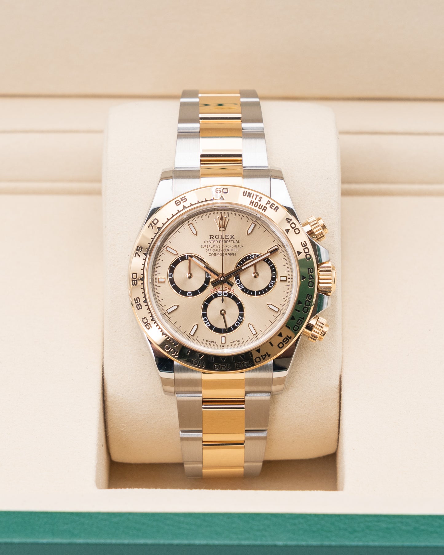 Rolex Daytona 40mm 126503 Two Tone Yellow Gold Champagne Dial 2025