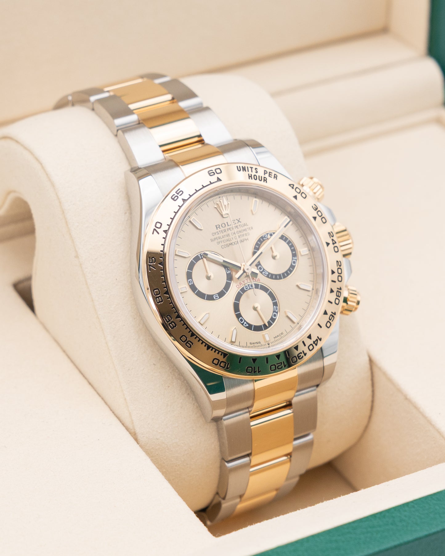 Rolex Daytona 40mm 126503 Two Tone Yellow Gold Champagne Dial 2025