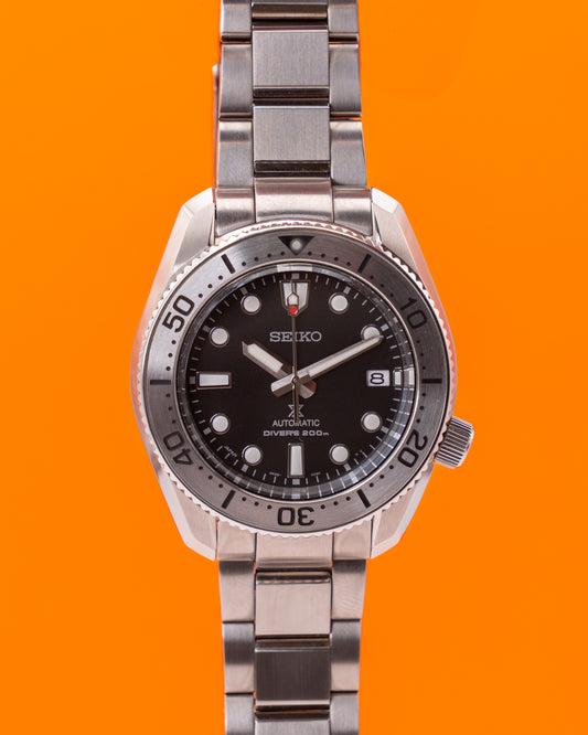 Seiko Prospex 42.7mm 6R35-01E1 Black Dial Stainless Steel