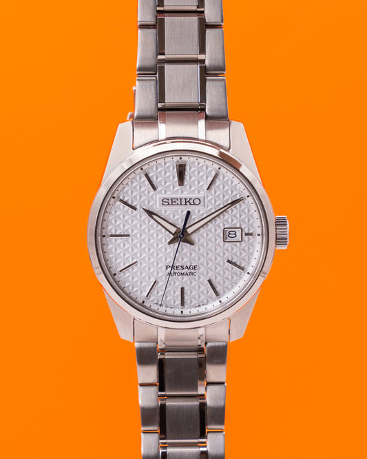 Seiko Presage 40mm 6R35-00V0 White Dial 2023