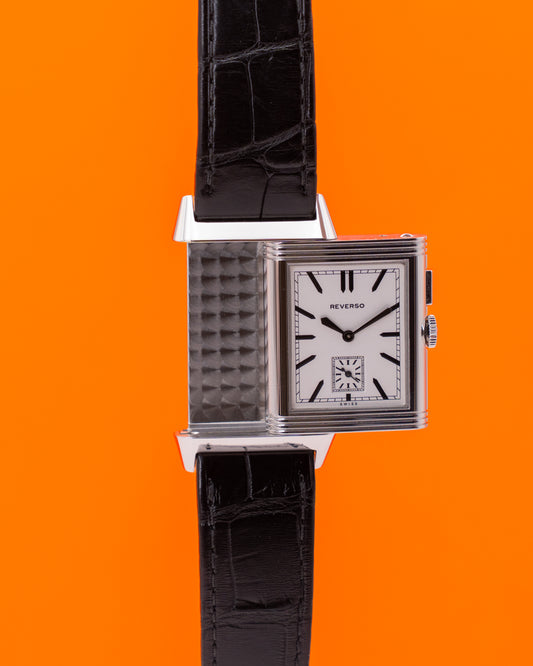 Jaeger LeCoultre Grand Reverso Ultra Thin Duoface 27mm Q3788570 White and Black Dials