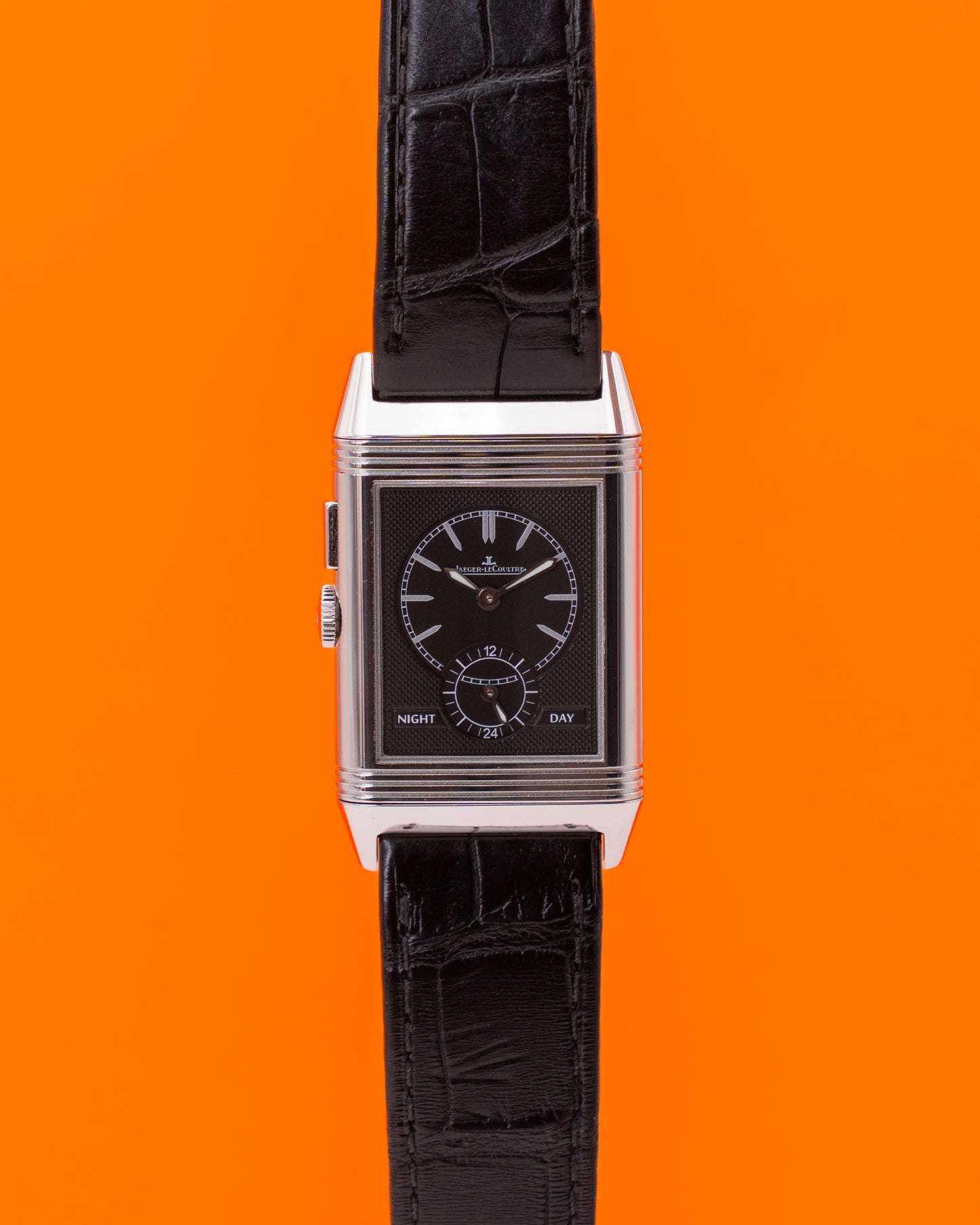 Jaeger LeCoultre Grand Reverso Ultra Thin Duoface 27mm Q3788570 White and Black Dials