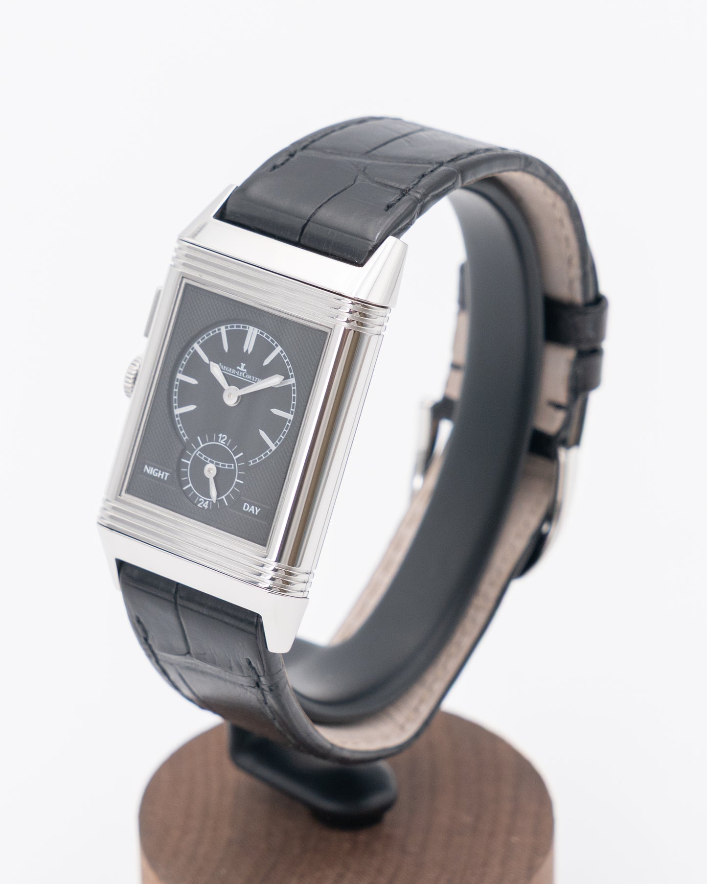 Jaeger LeCoultre Grand Reverso Ultra Thin Duoface 27mm Q3788570 White and Black Dials