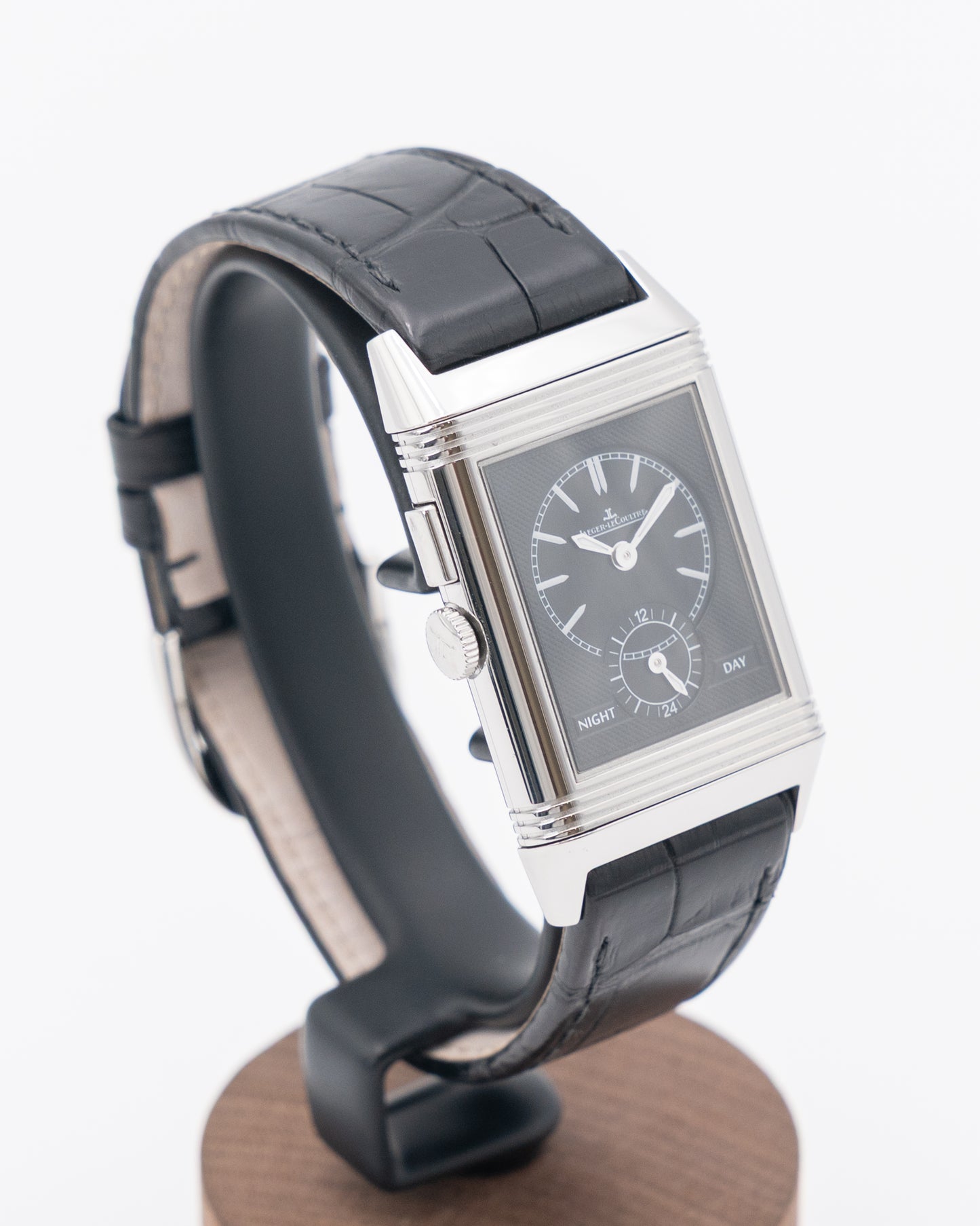 Jaeger LeCoultre Grand Reverso Ultra Thin Duoface 27mm Q3788570 White and Black Dials