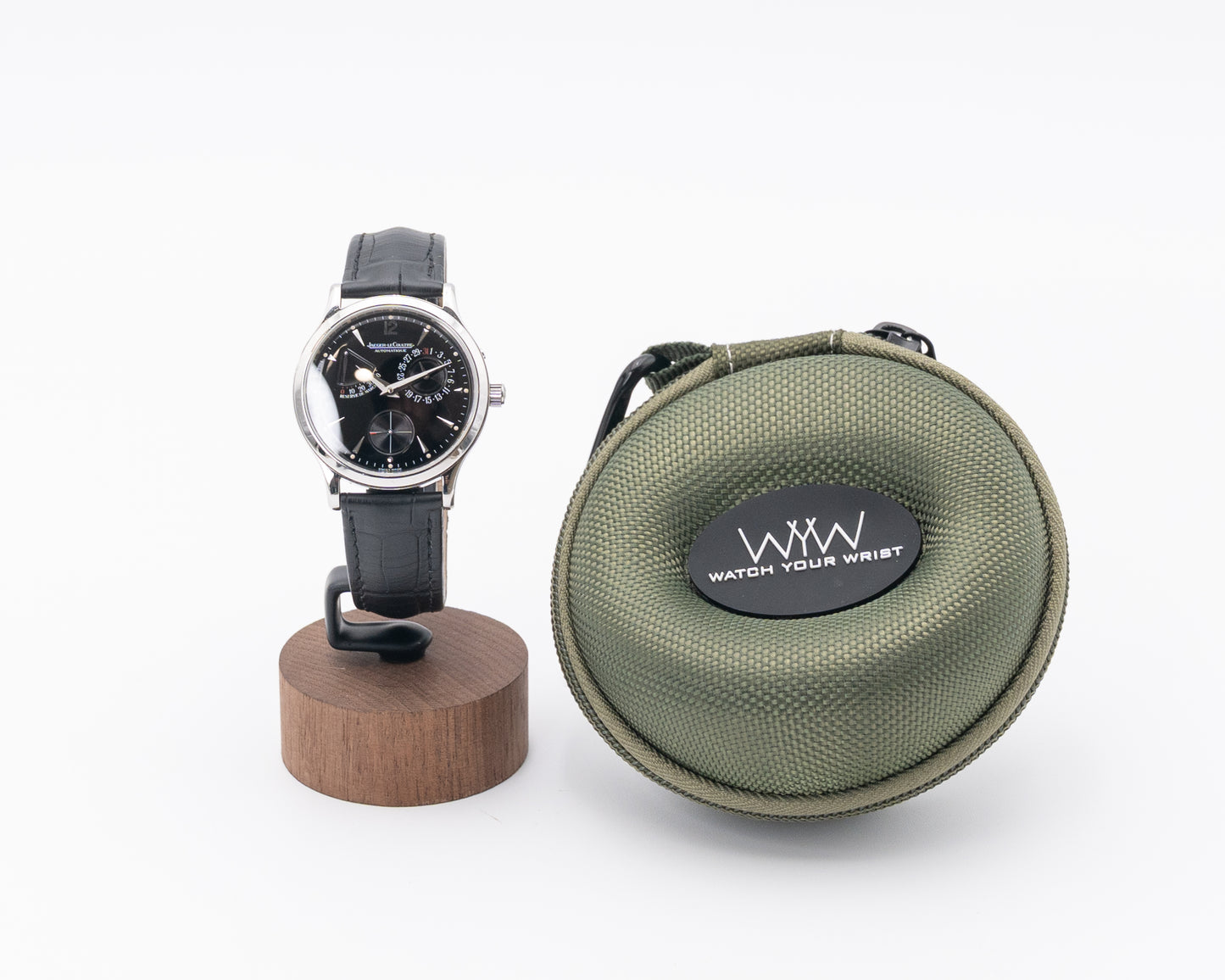 Jaeger LeCoultre Master Control 37mm 140.8.93.S Black Dial