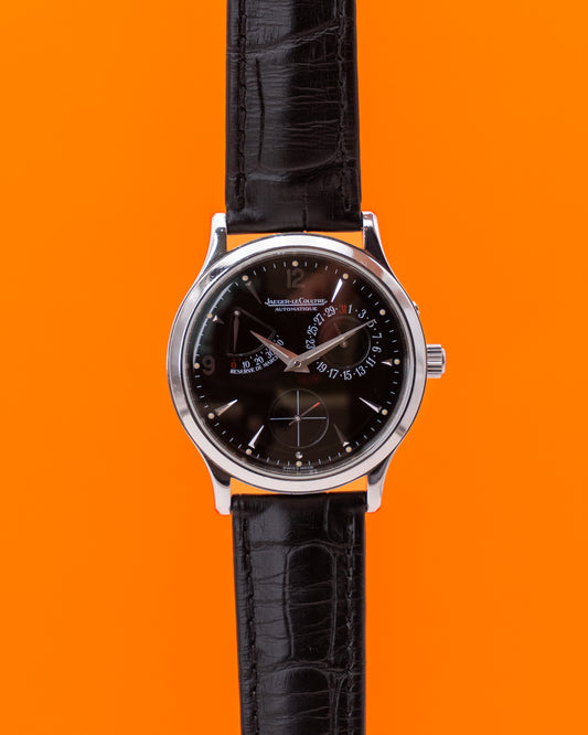 Jaeger LeCoultre Master Control 37mm 140.8.93.S Black Dial