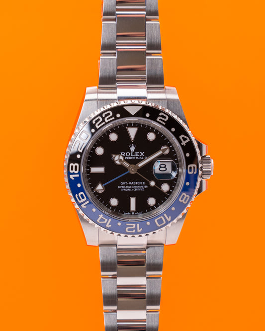 Rolex GMT Master II 40mm 126710BLNR Batman 2024