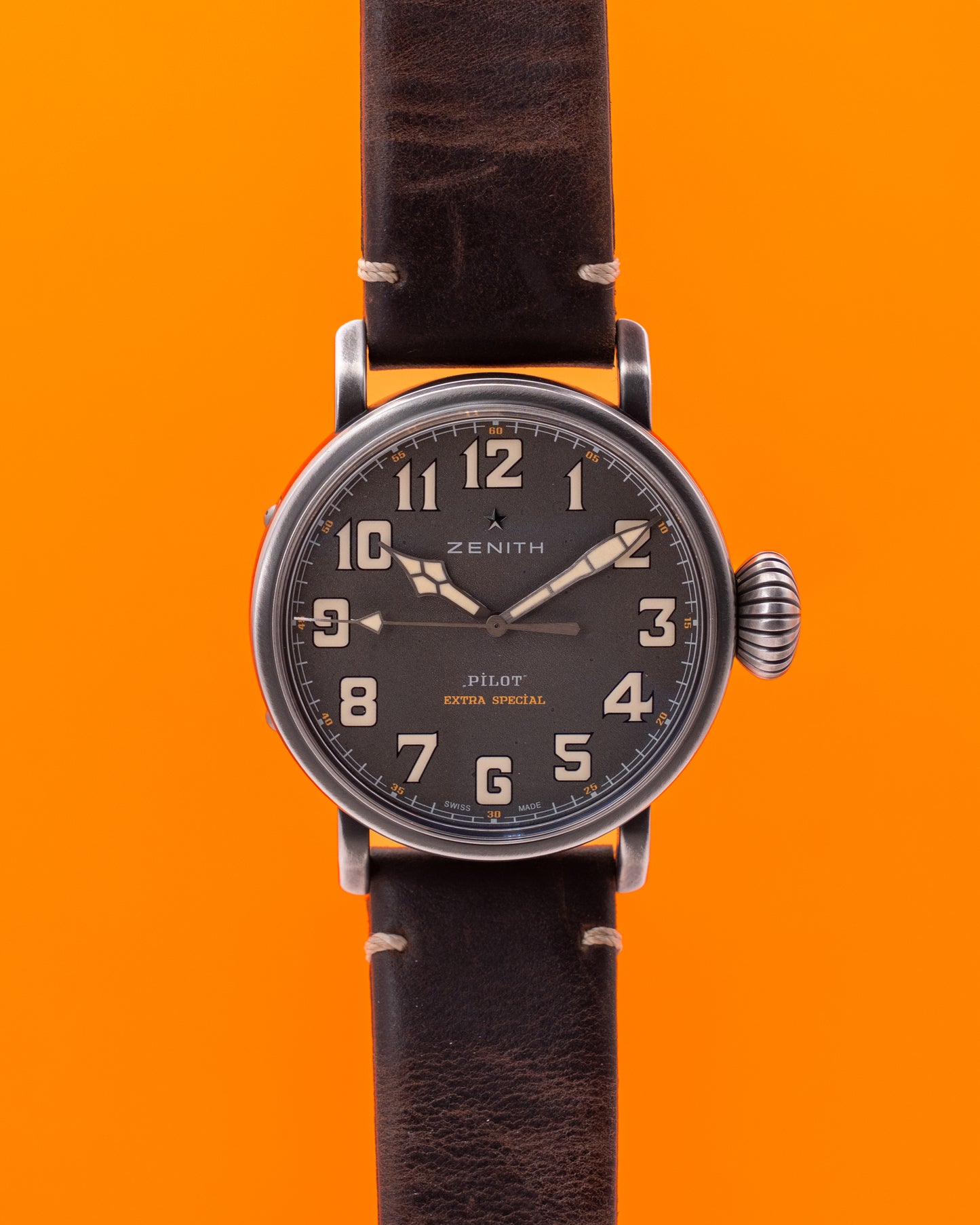 Zenith Pilot Type 20 Extra Special 45mm 11-2430-679-21-c801 Grey Dial 2017