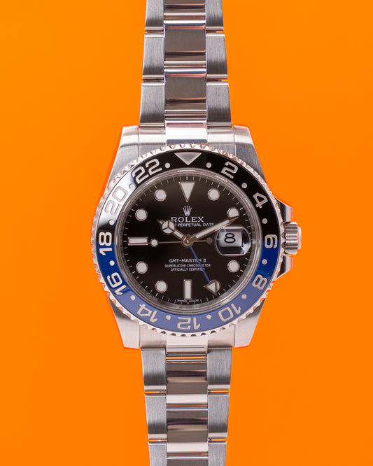 Rolex GMT Master II 40mm 116710BLNR Batman Oyster 2015