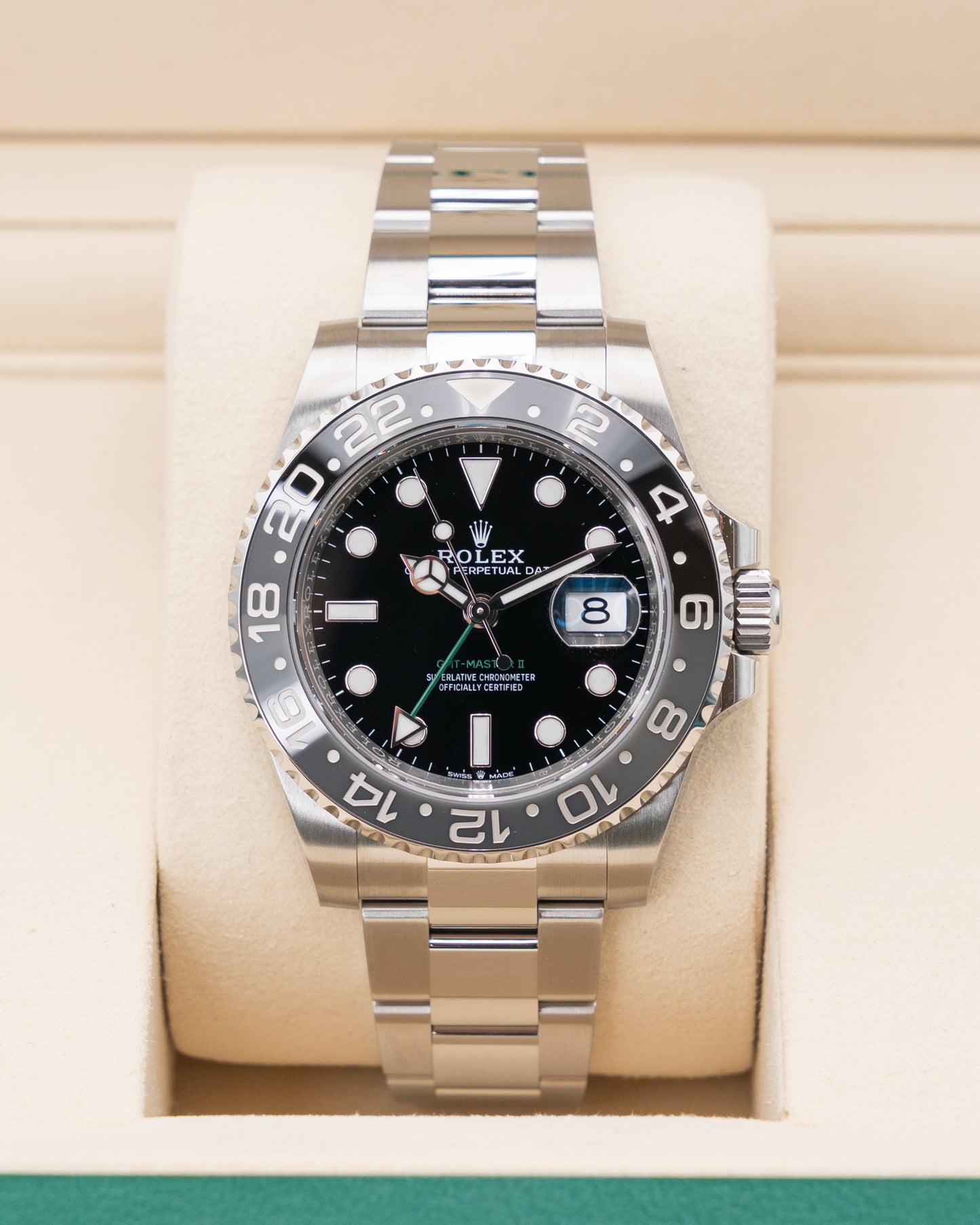 BRAND NEW UNWORN 2025 Rolex GMT Master II 40mm 126710GRNR Bruce Wayne Oyster 2025