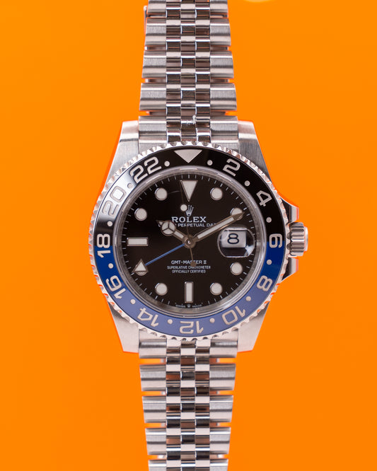 Rolex GMT Master II 40mm 126710BLNR Batgirl Jubilee 2025