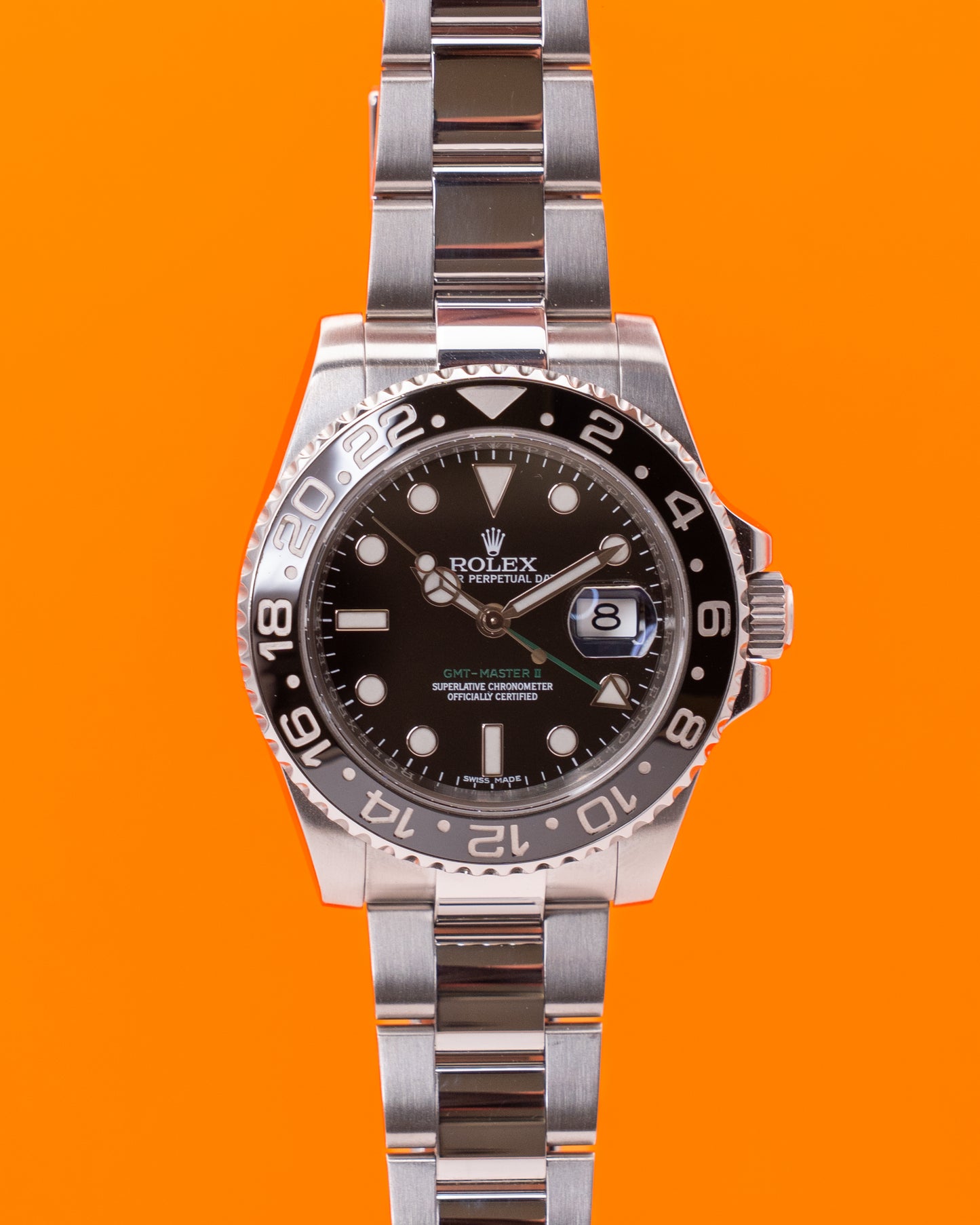 Rolex GMT Master II 40mm 116710LN Black 2015