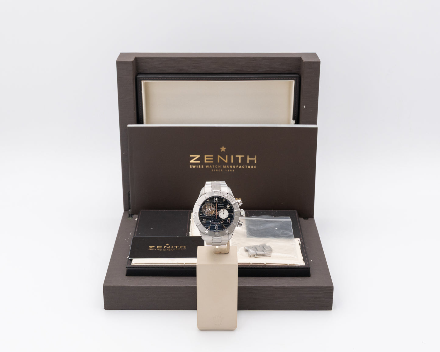 Zenith Defy El Primero Classic Open 46mm 03.0526.4021 Black Dial