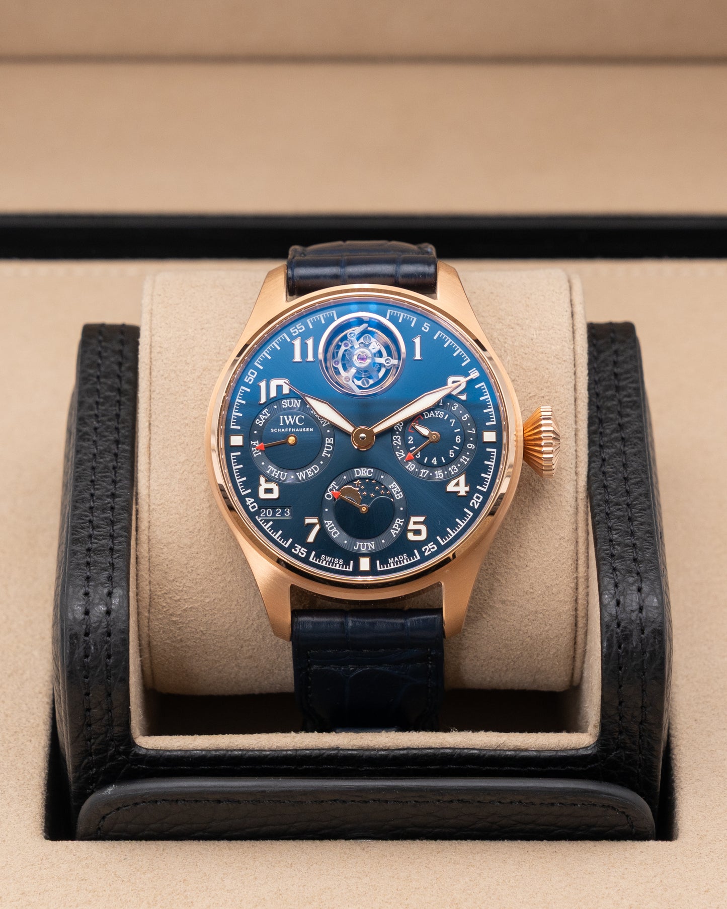 IWC Big Pilot's Watch 46mm IW504803 Rose Gold Perpetual Calendar Tourbillon Le Petit Prince 2022