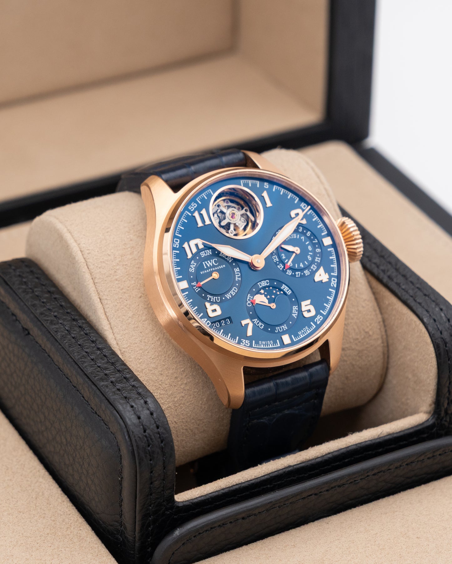 IWC Big Pilot's Watch 46mm IW504803 Rose Gold Perpetual Calendar Tourbillon Le Petit Prince 2022