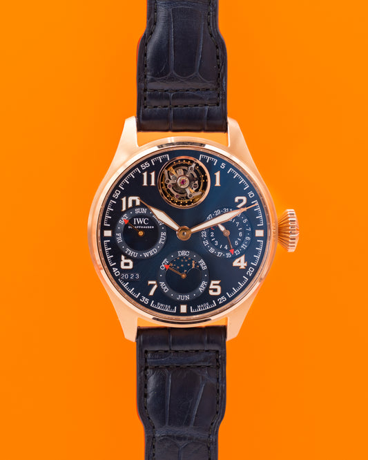 IWC Big Pilot's Watch 46mm IW504803 Rose Gold Perpetual Calendar Tourbillon Le Petit Prince 2022