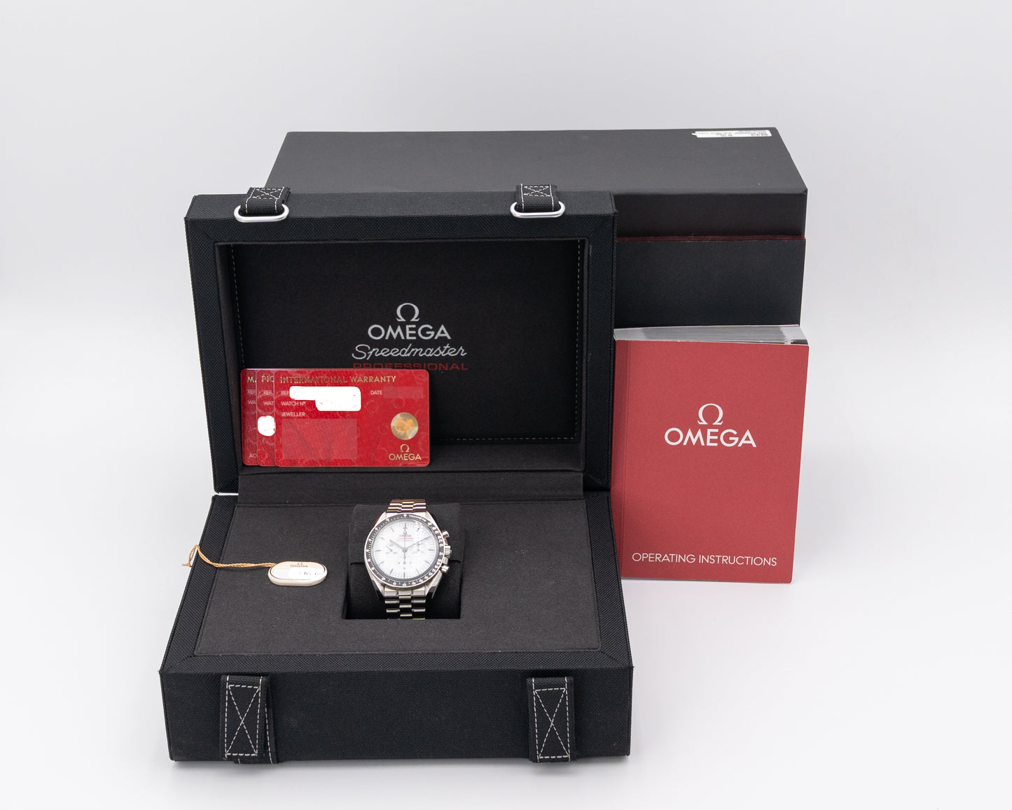 Omega Speedmaster 42mm 310.30.42.50.04.001 White Dial Professional Moonwatch Open Date