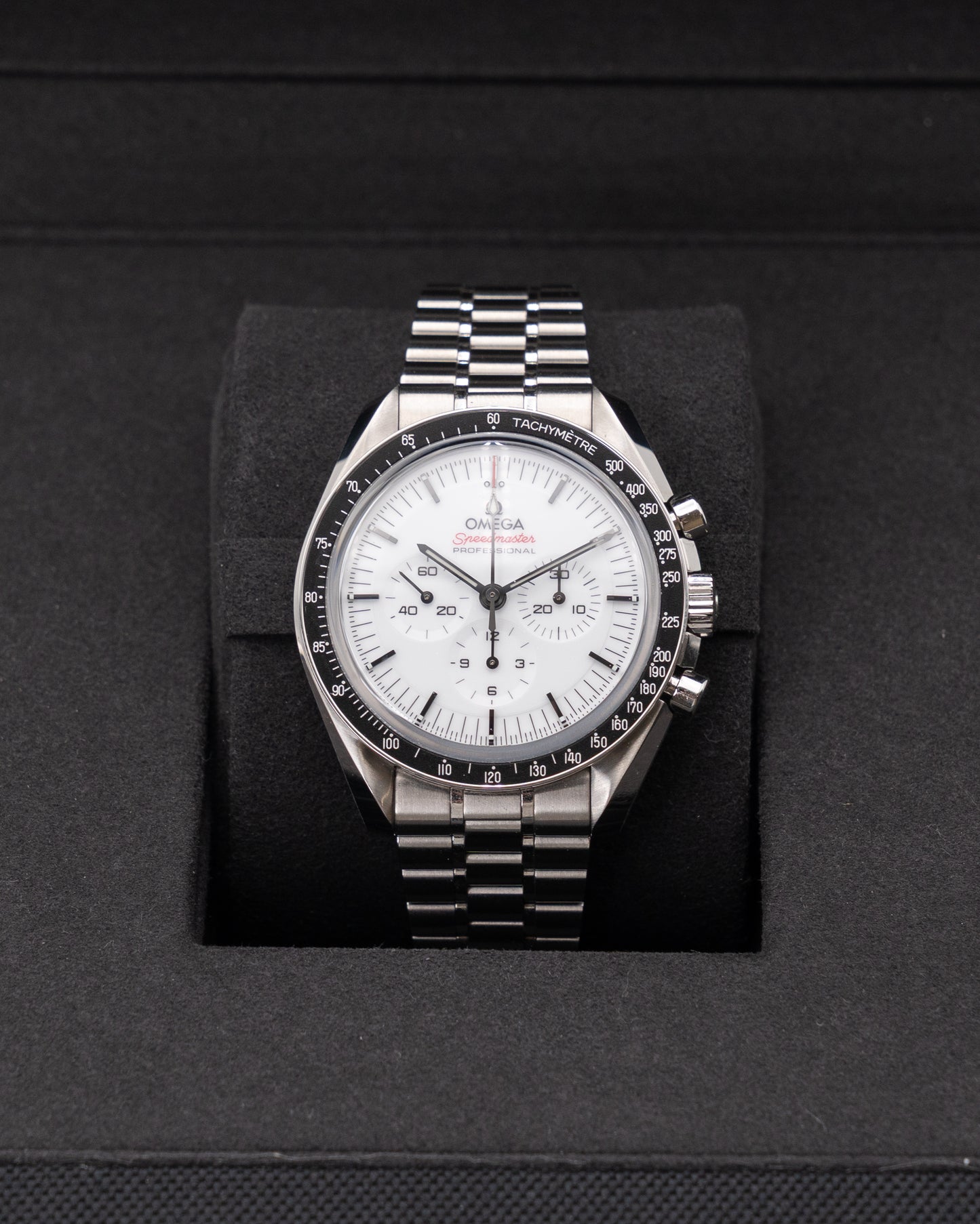 Omega Speedmaster 42mm 310.30.42.50.04.001 White Dial Professional Moonwatch Open Date