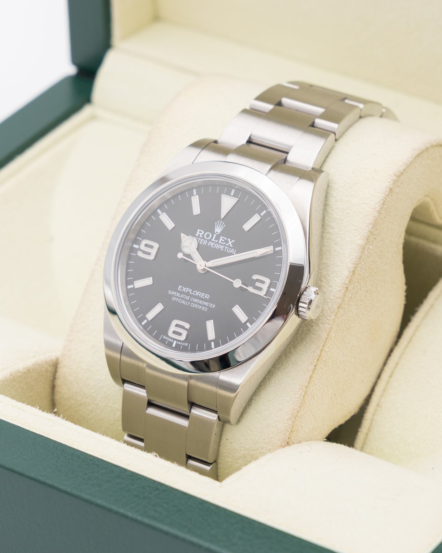 Rolex Explorer 39mm 214270 Black Dial White Numerals 2018