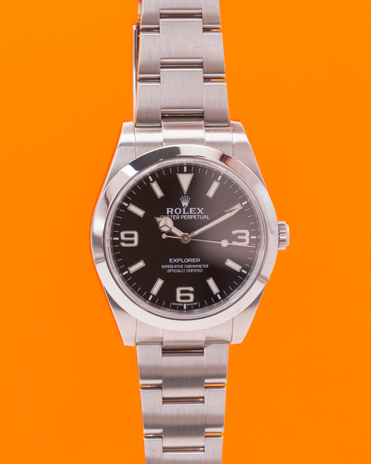 Rolex Explorer 39mm 214270 Black Dial White Numerals 2018