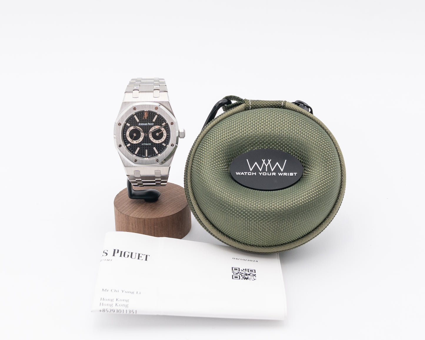 Audemars Piguet Royal Oak Day Date 39mm 26330ST Black Dial AP Serviced in 2024