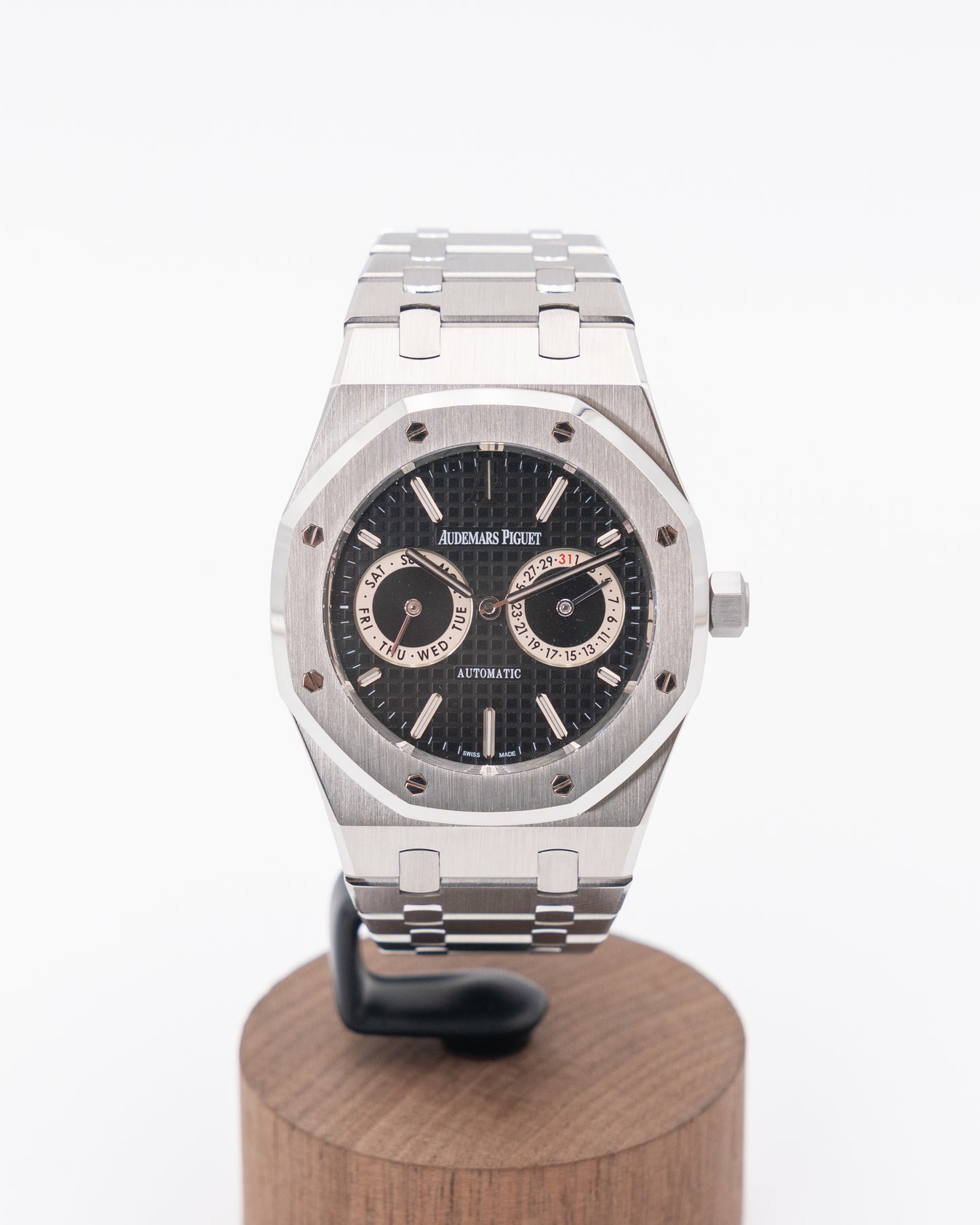Audemars Piguet Royal Oak Day Date 39mm 26330ST Black Dial AP Serviced in 2024