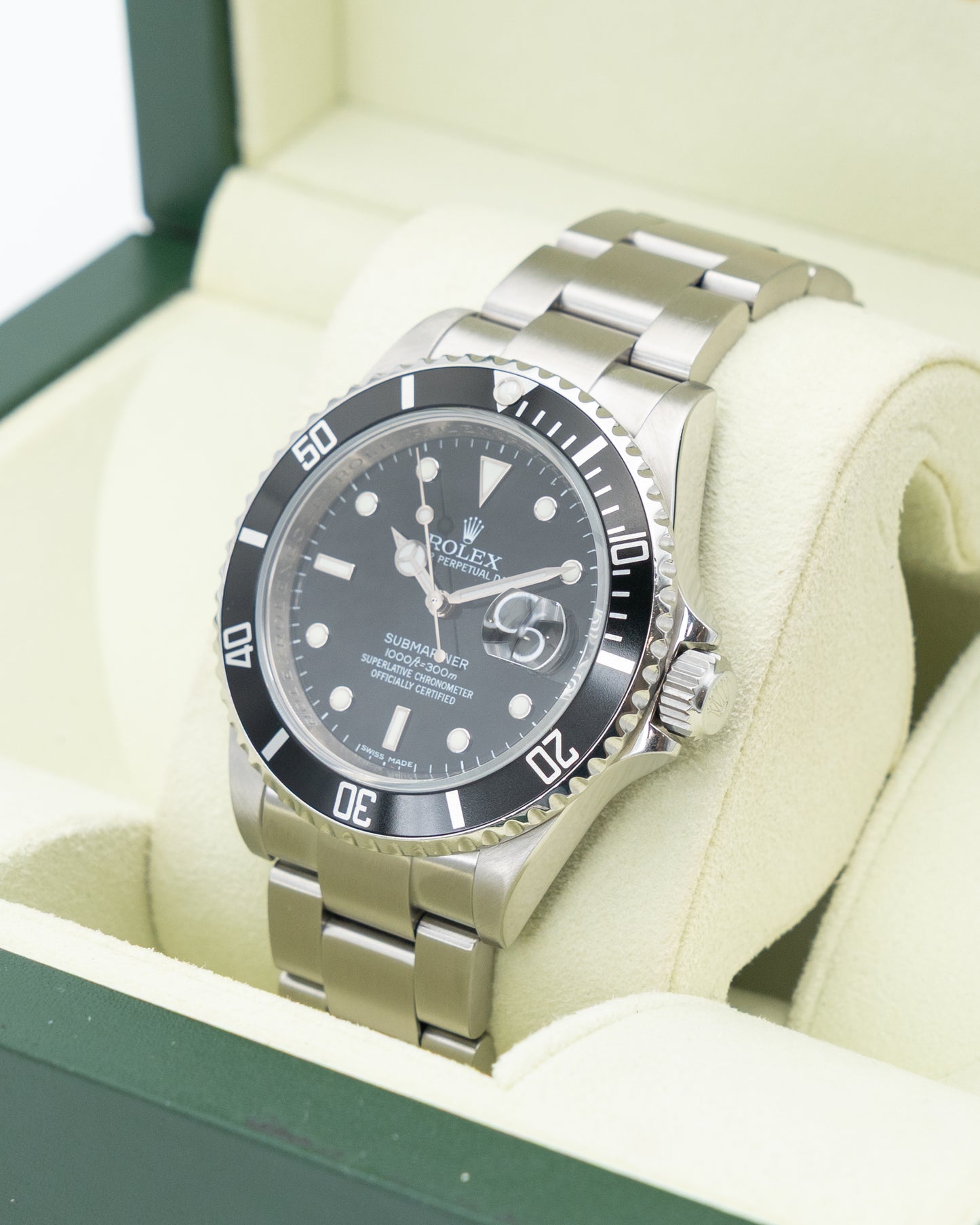 Rolex Submariner Date 40mm 16610 Aluminum Black 2008