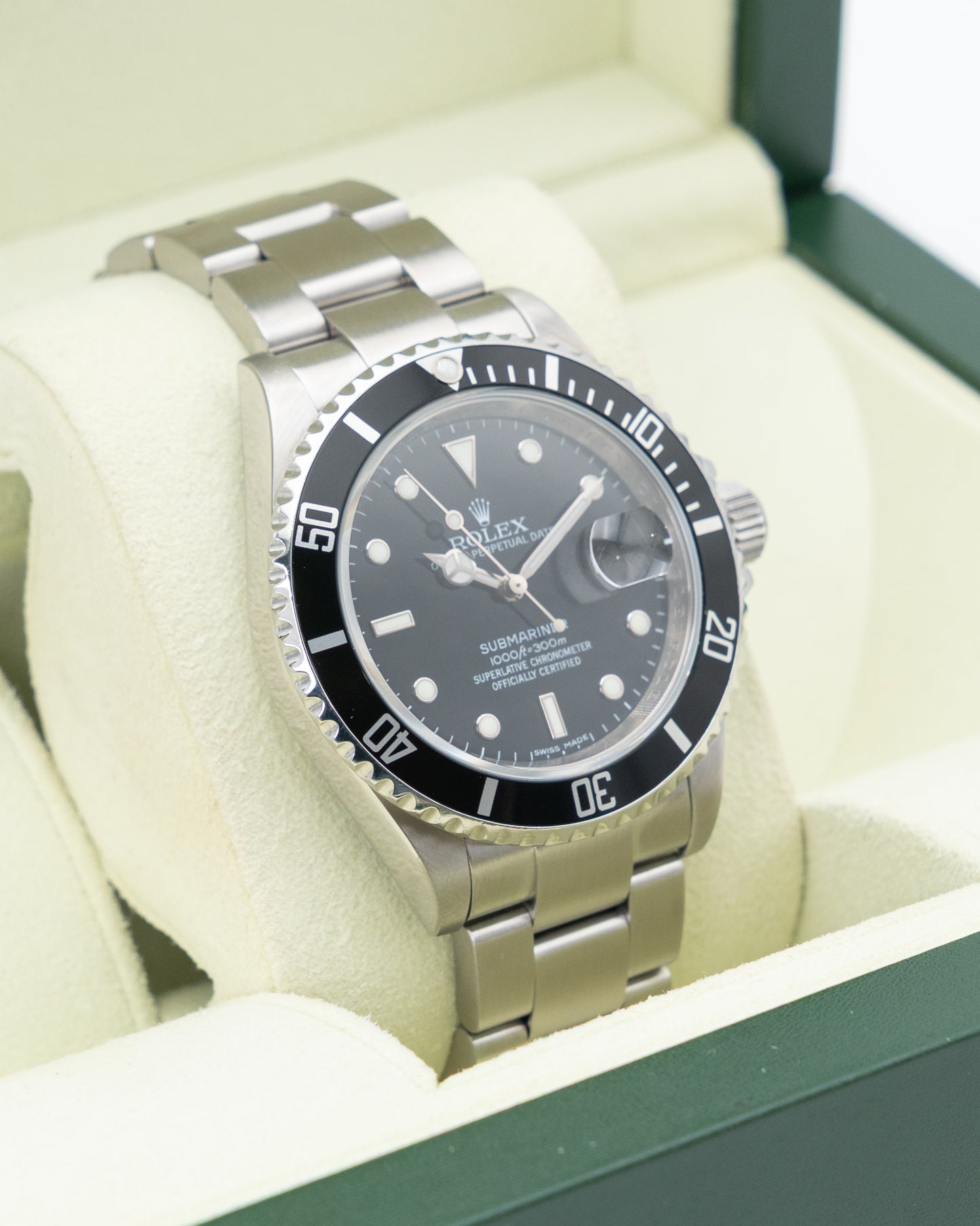 Rolex Submariner Date 40mm 16610 Aluminum Black 2008