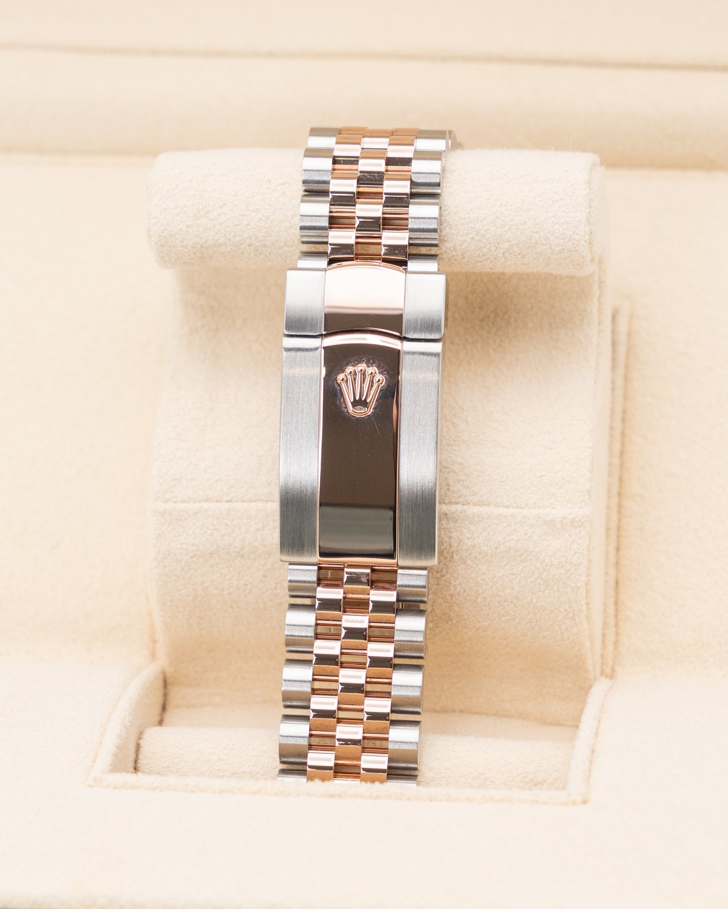 Rolex Datejust 41mm 126331 Two Tone Rose Gold Chocolate Dial Fluted Jubilee 2024