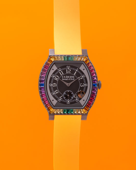 F.P. Journe Elegante Ginos Dream 48mm Rainbow Titanium 2025