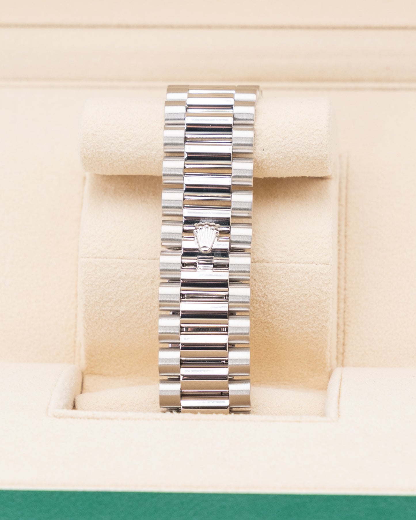 Rolex DayDate 40mm 228206 Platinum Ice Bleu Motif Dial 2019