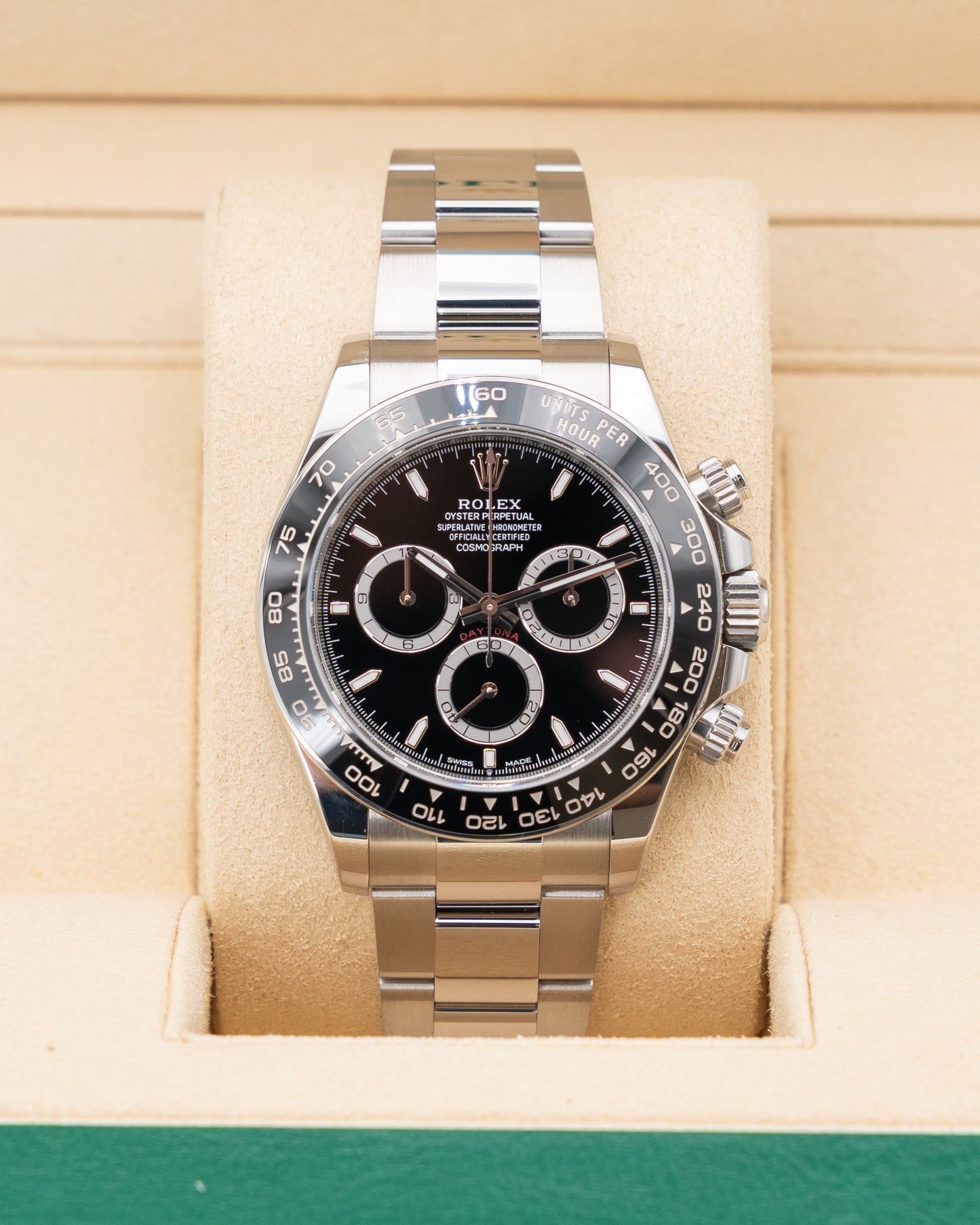 Rolex Daytona 40mm 126500LN Black Ceramic 2024