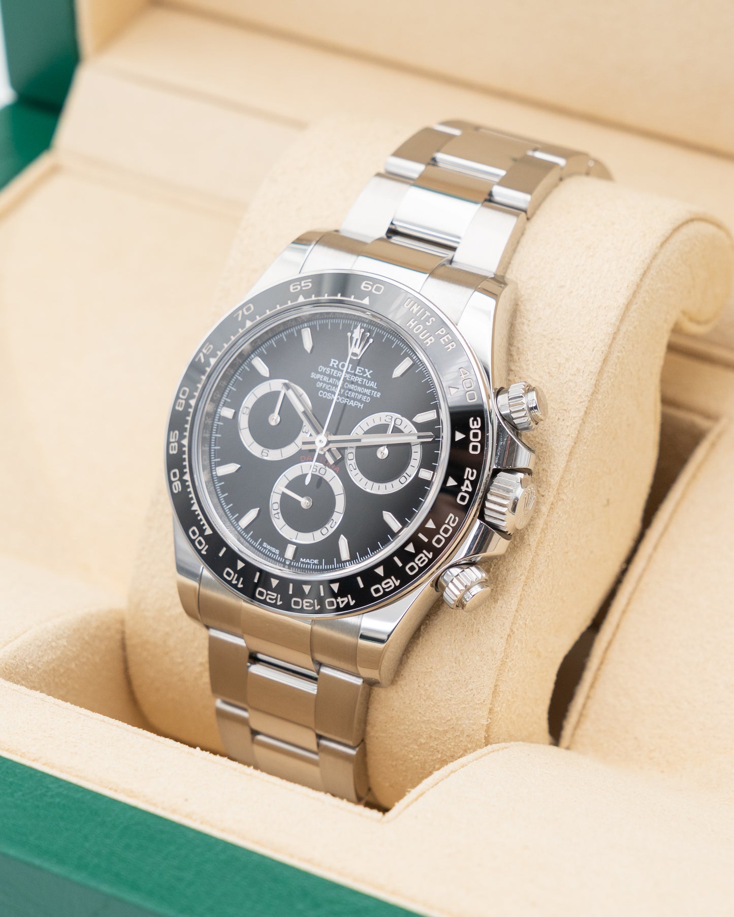 Rolex Daytona 40mm 126500LN Black Ceramic 2024