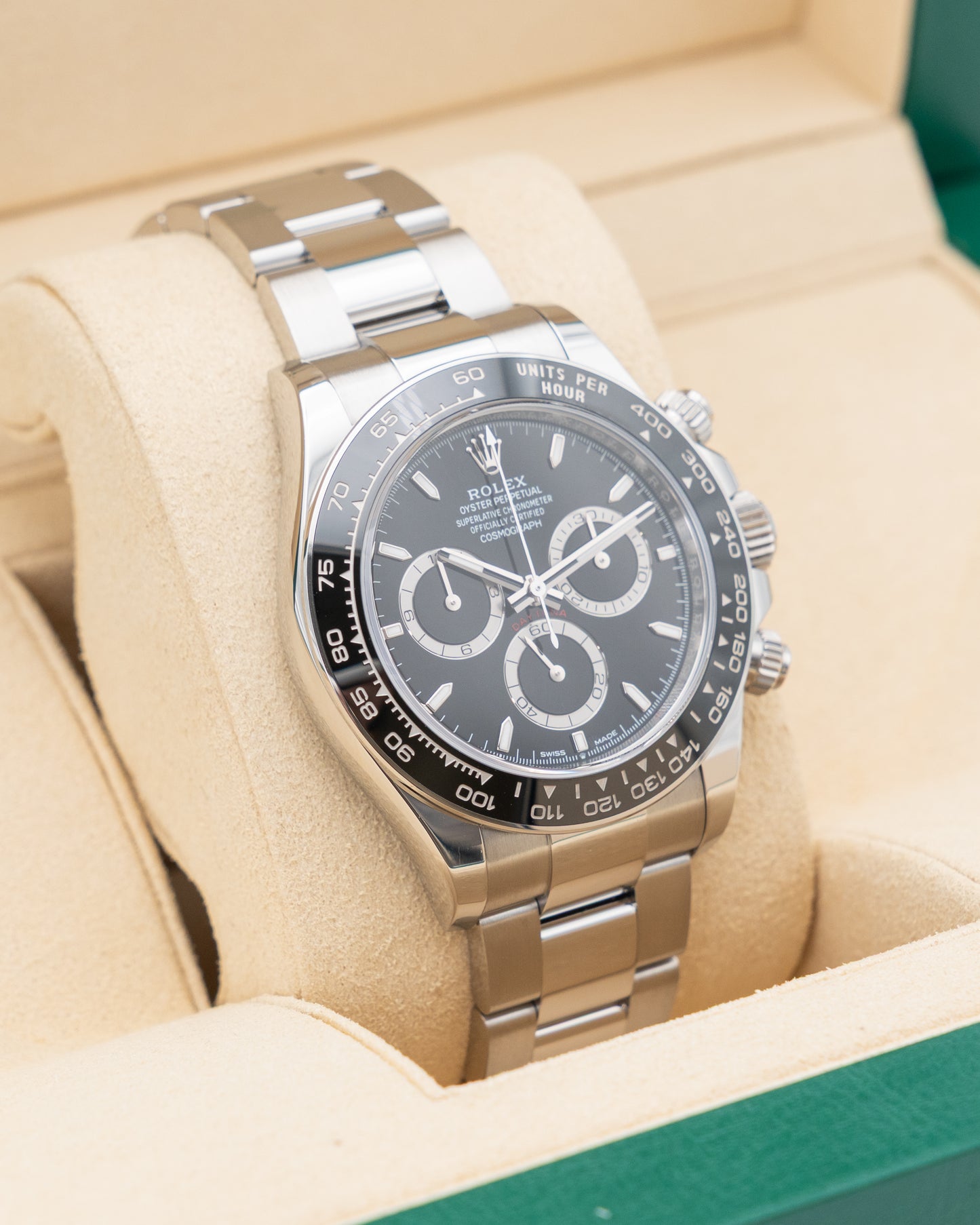 Rolex Daytona 40mm 126500LN Black Ceramic 2024
