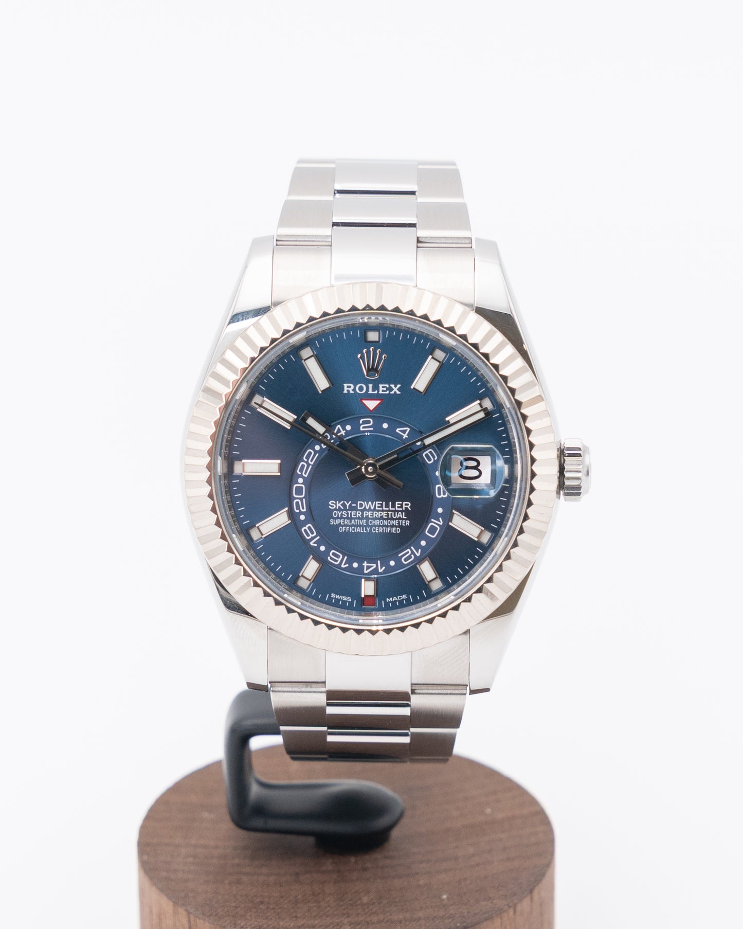Rolex Skydweller 42mm 326934 Blue Dial Oyster Bracelet