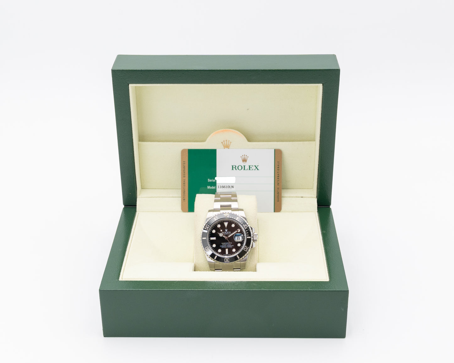 Rolex Submariner Date 40mm 116610LN Black Ceramic 2016