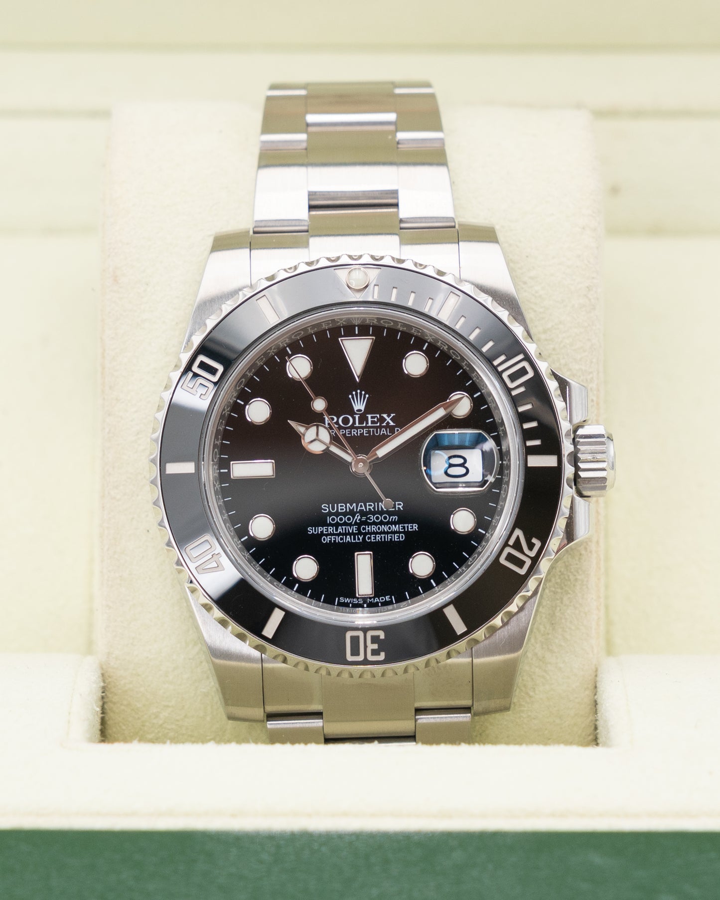 Rolex Submariner Date 40mm 116610LN Black Ceramic 2016