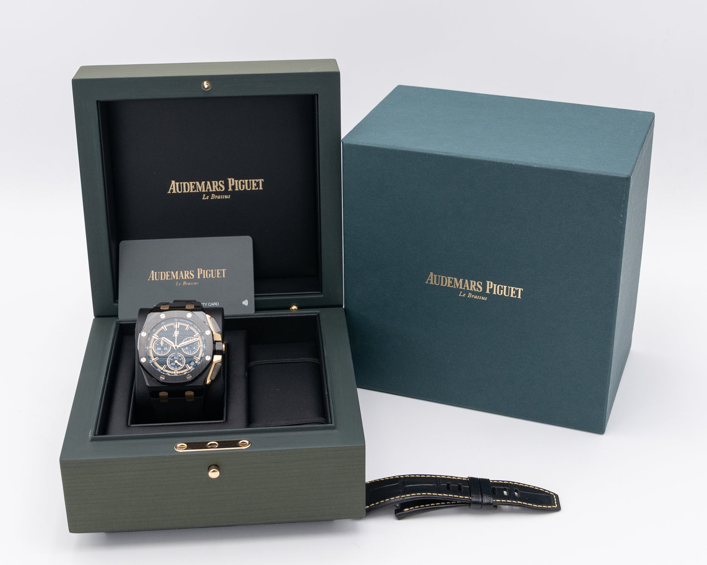 Audemars Piguet Royal Oak Offshore 43mm 26420CE.OO.A127CR.01 Yellow Gold Black Ceramic Chronograph