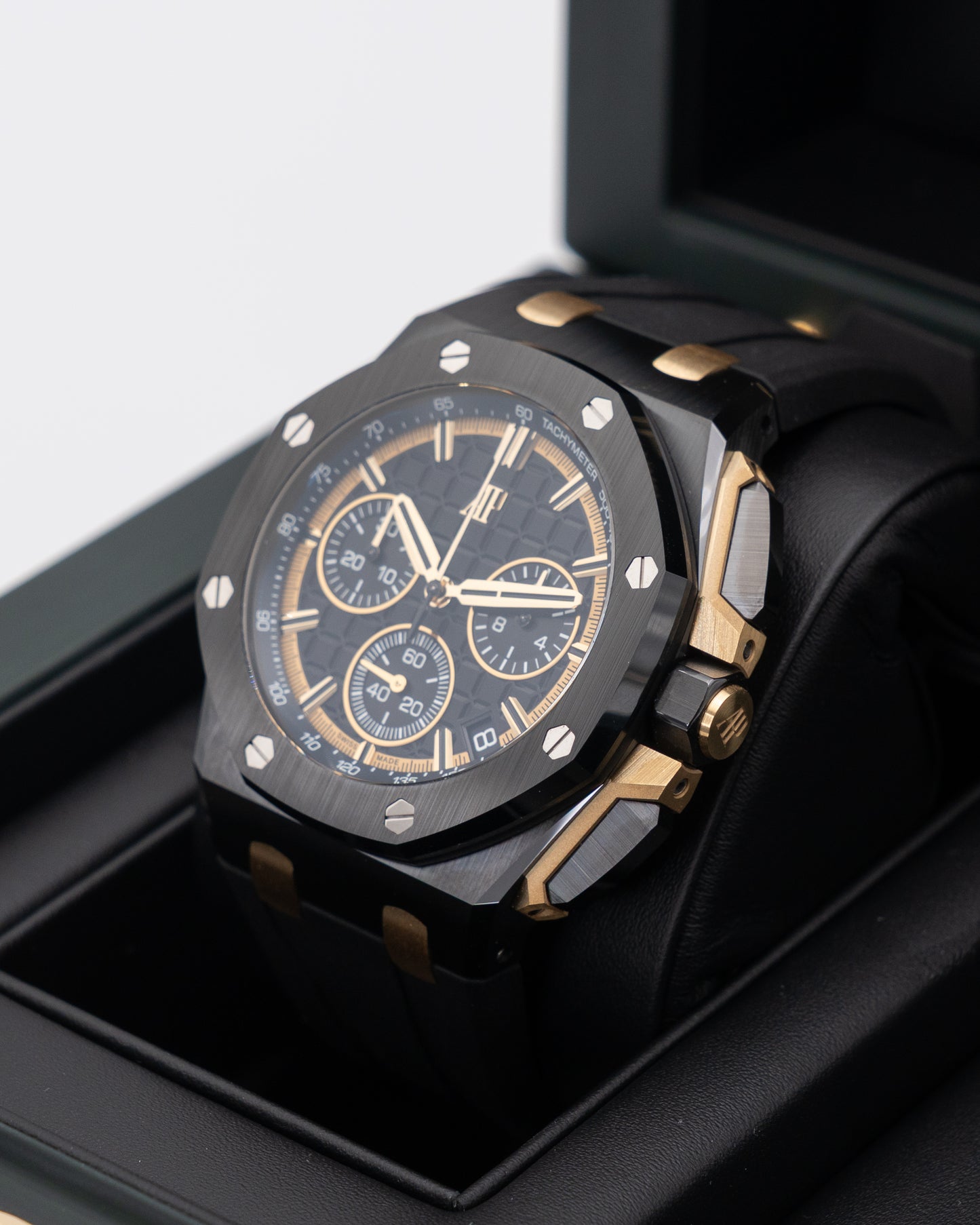 Audemars Piguet Royal Oak Offshore 43mm 26420CE.OO.A127CR.01 Yellow Gold Black Ceramic Chronograph