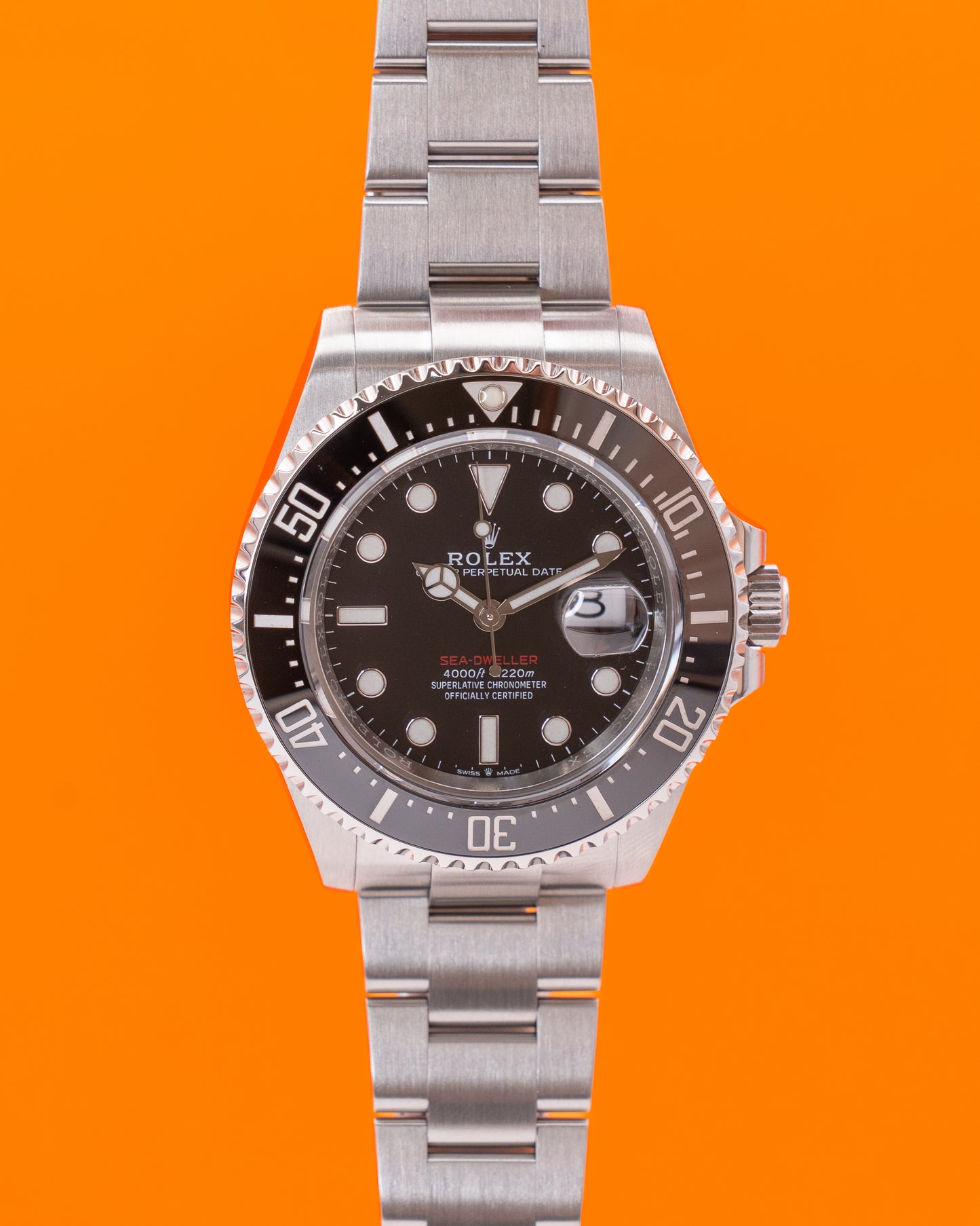 Rolex Seadweller 43mm 126600 Black Red Letter 2018