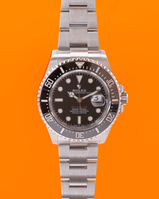 Rolex Seadweller 43mm 126600 Black Red Letter 2018