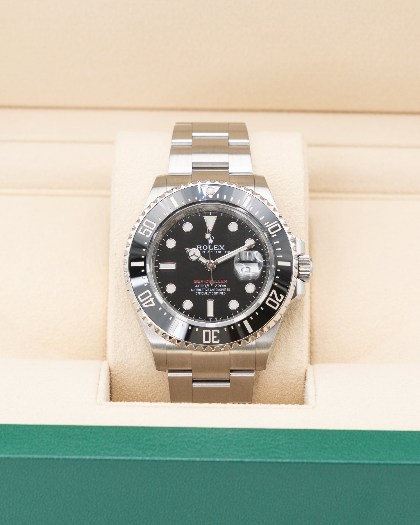 Rolex Seadweller 43mm 126600 Black Red Letter 2018