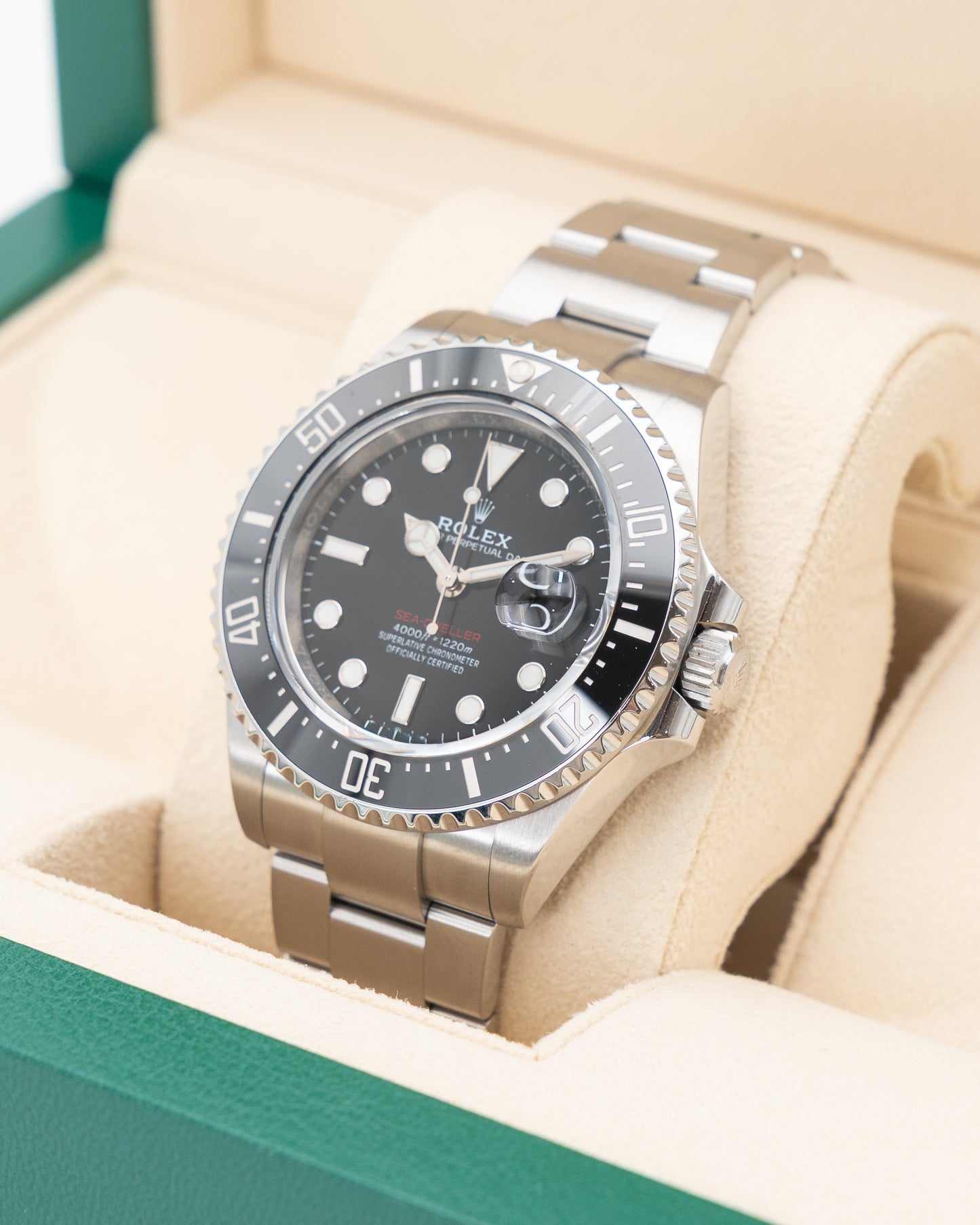 Rolex Seadweller 43mm 126600 Black Red Letter 2018