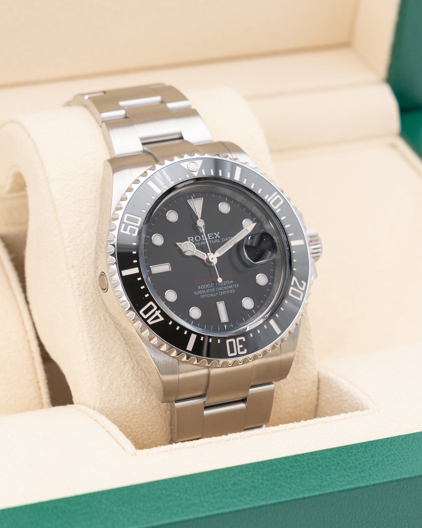 Rolex Seadweller 43mm 126600 Black Red Letter 2018