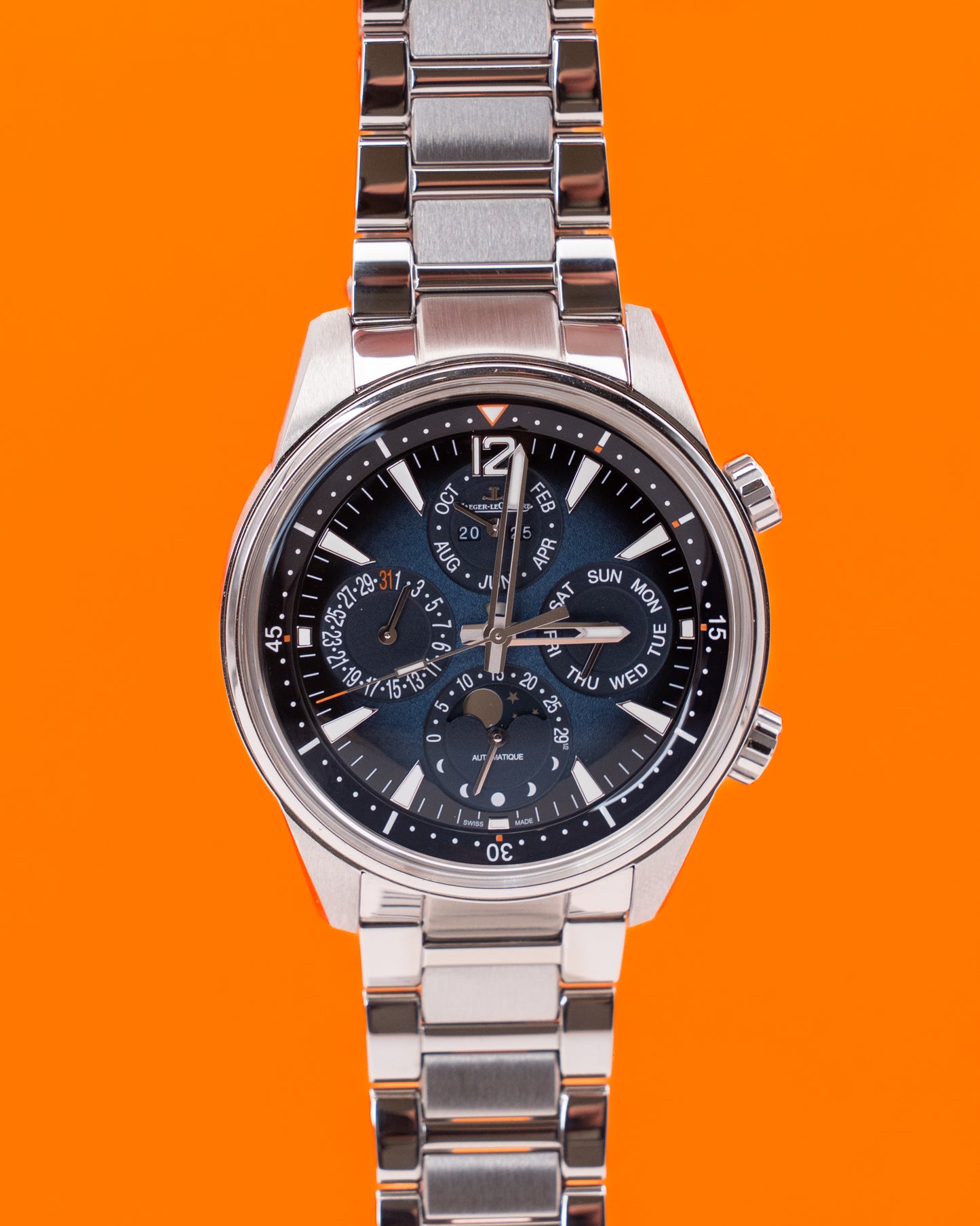 Jaeger LeCoultre Polaris Perpetual Calendar 42mm Q9088180 Blue Fume Dial 2023