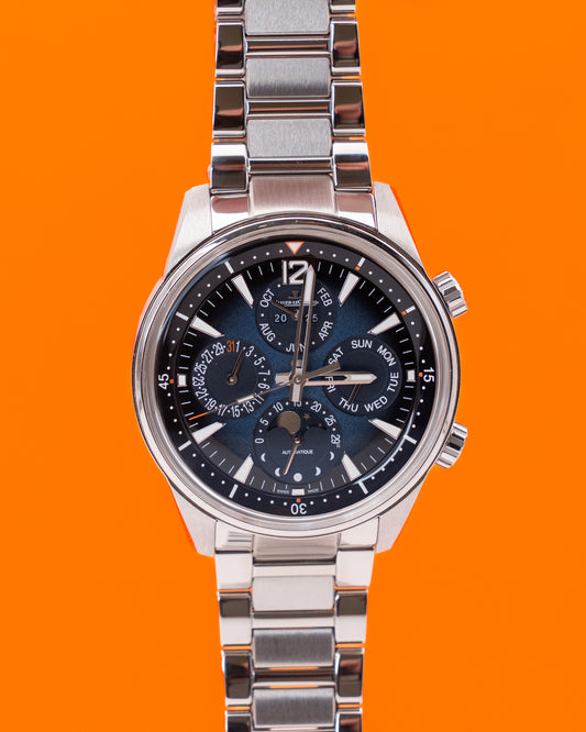 Jaeger LeCoultre Polaris Perpetual Calendar 42mm Q9088180 Blue Fume Dial 2023