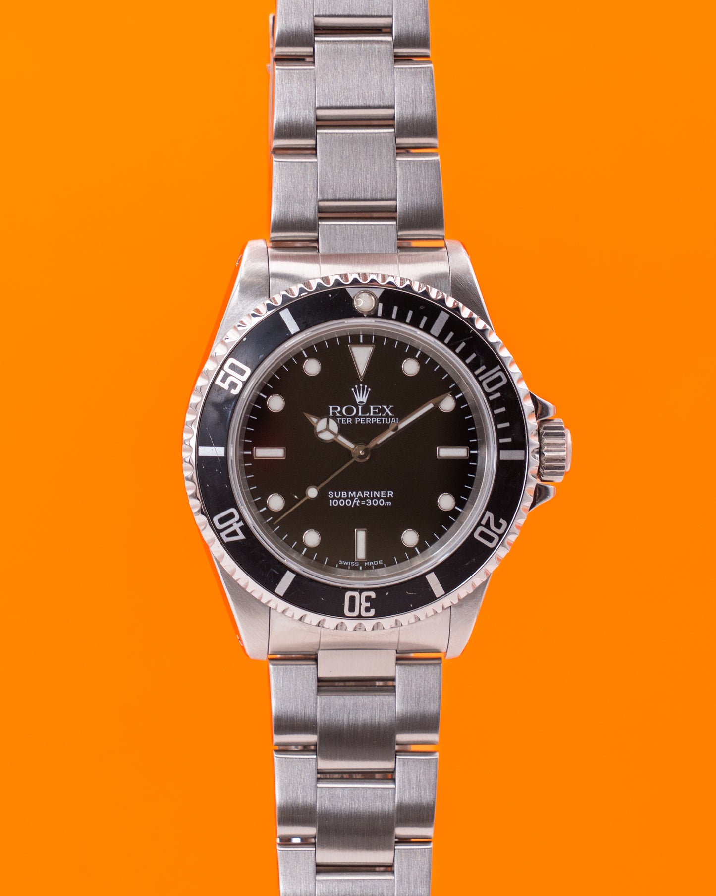 Rolex Submariner No Date 40mm 14060M Black Aluminum